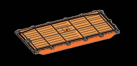 Ship hatch cover model